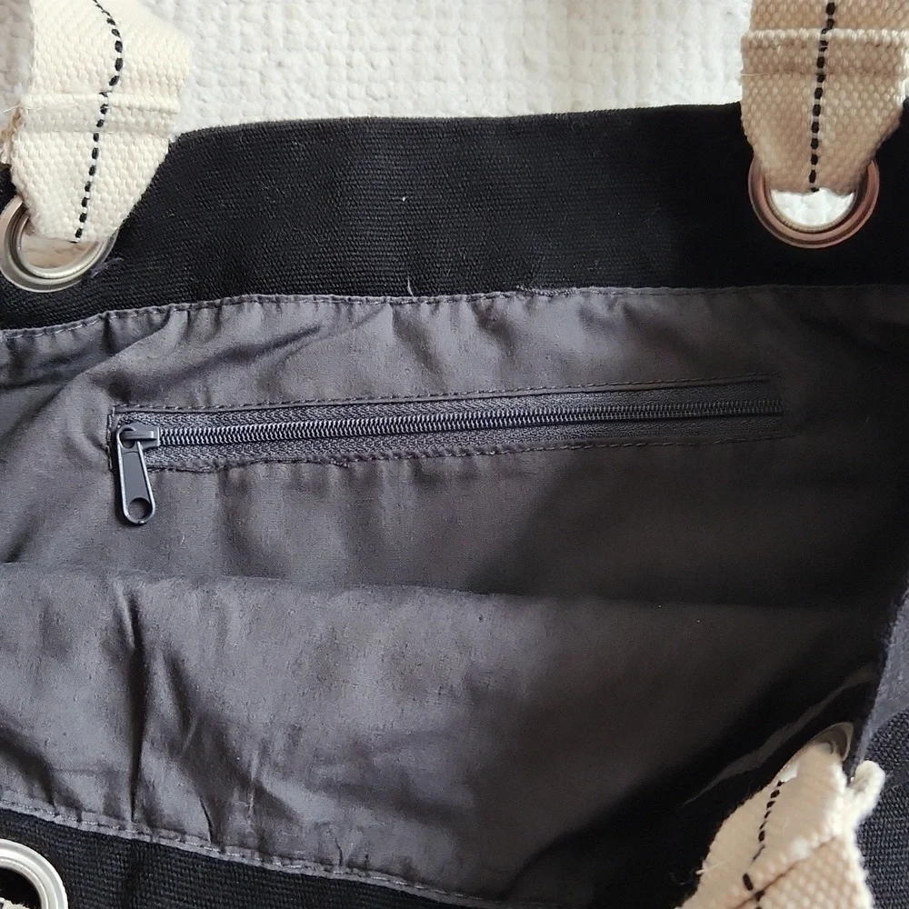 Port Authority canvas graphic tote.